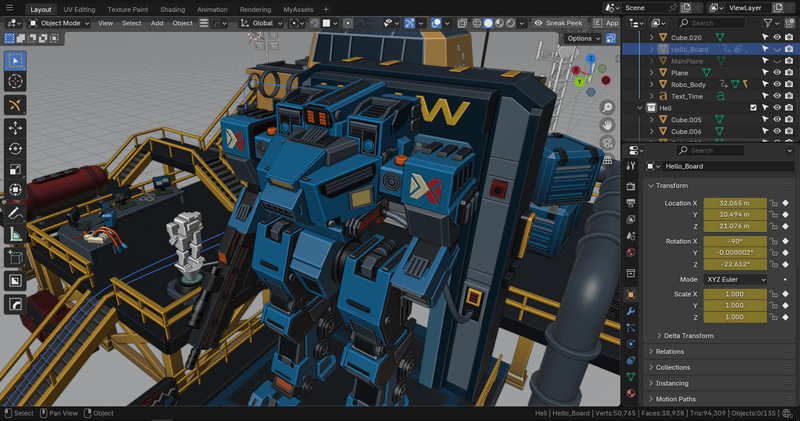 Blender Interface